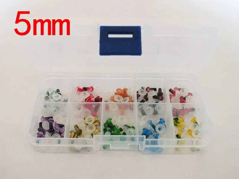 free shipping!!! 100pcs 5mm mixed color Colorful Animal Eyes For Stuffed Doll with box