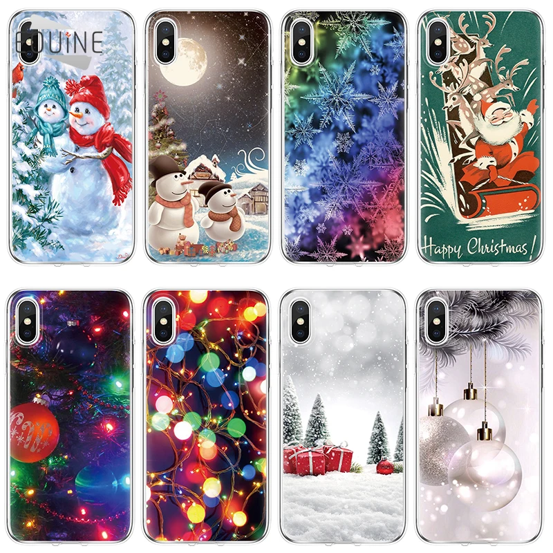 

Christmas noel for iPhone X 5 5S 6 6S 7 8 Plus Cover for Samsung Galaxy A3 A5 J3 J5 J7 S5 S6 S7 A6 A8 S8 S9 Plus Case Back TPU