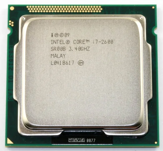 Intel Core i7 2600 3.4GHz Quad Core Processor 8MB 5GT/s SR00B LGA 1155