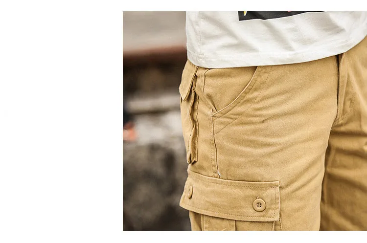 2019 летние шорты-карго мужские модные повседневные шорты мужские уличные военные хлопковые короткие брюки мужские панталоны