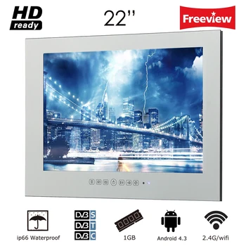 Souria 22 inch Magic Mirror LED TV with WiFi HD 1080i Android 4.2.2 Smart Bathroom Frameless Monitor Indoor Advertising Souria 22 inch Magic Mirror LED TV with WiFi HD 1080i Android 4.2.2 Smart Bathroom Frameless Monitor Indoor Advertising
