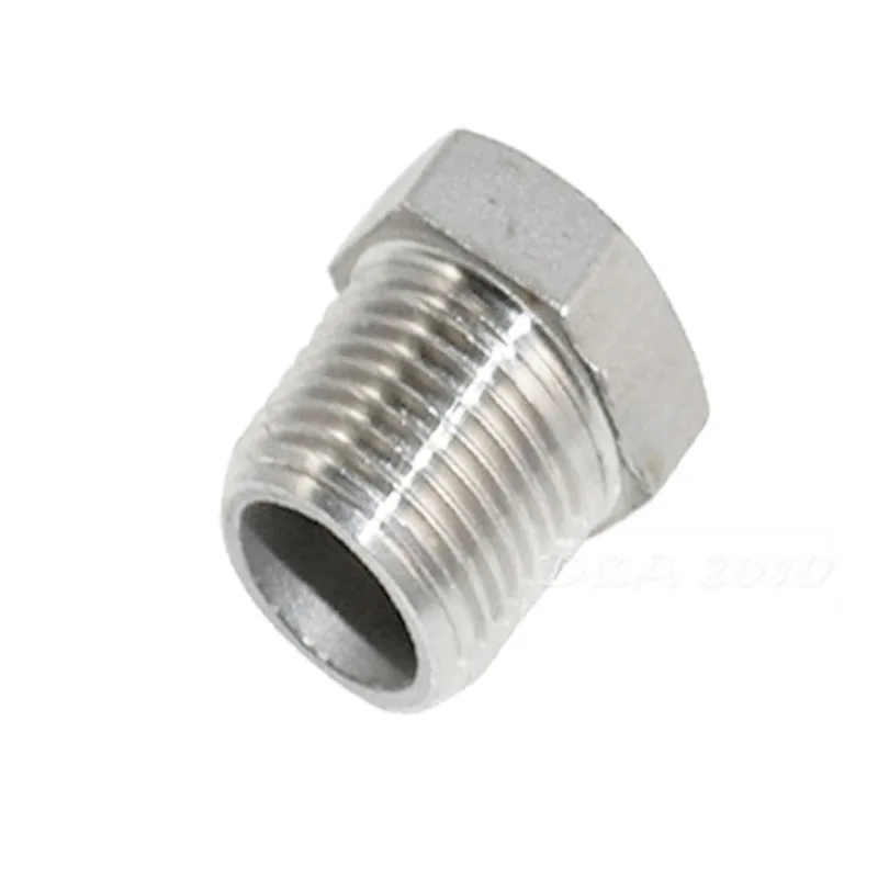 Megaron 1/2 &quotMale x 1/4&quot Женский DN15 DN8 редуктор втулка резьба из нержавеющей стали SS304