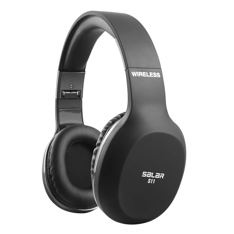 Pаспродажа Salar S11 Беспроводная гарнитура Складные Bluetooth наушники Игровые наушники с микрофоном для телефона Xiaomi Huawei