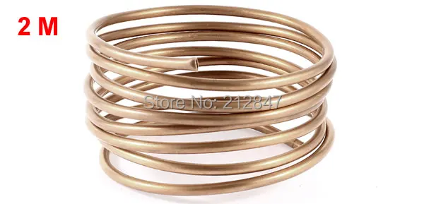 2M 6.56Ft Long 3mm Dia Refrigeration Coil Tube Coiled Tubing Wire (2)