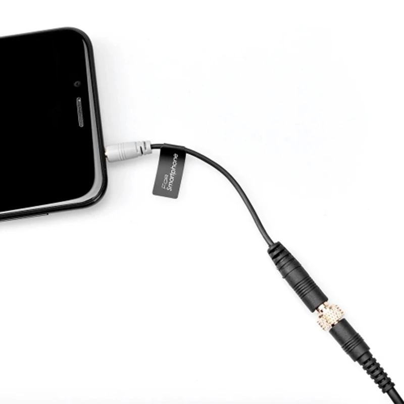 Comica cvm spx Женский 3 5 мм аудио кабель конвертер микрофонный адаптер для Iphone samsung huawei