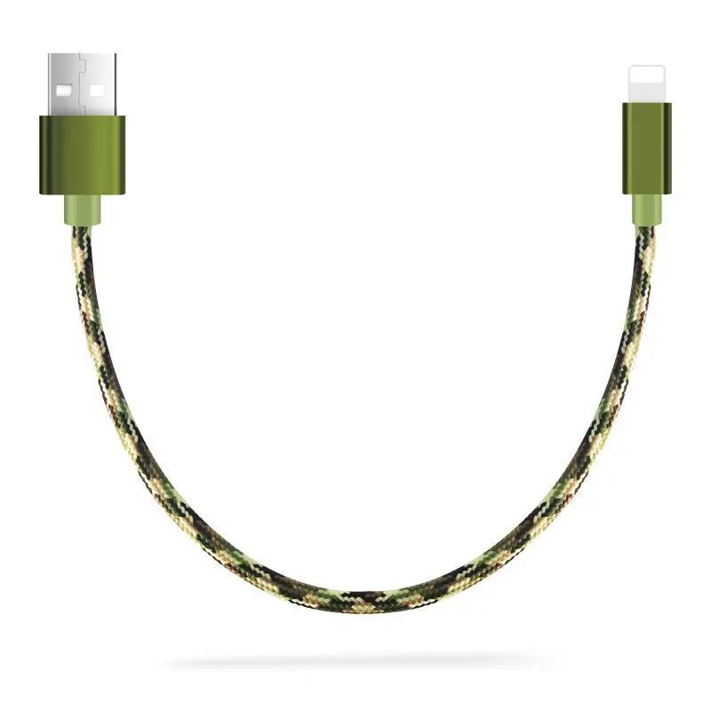 المد الساخن نمط شخصية التمويه الهاتف المحمول كابل تستخدم فون شحن الطاقة الحبل Iphone6S 7 8 زائد X XR XS ماكس الكابلات