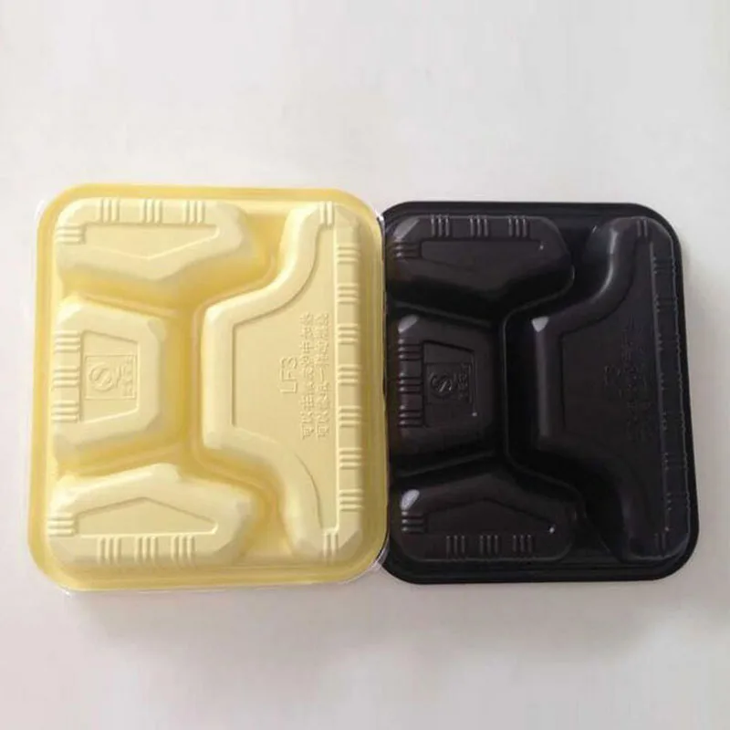 Food de Plástico PP Embalagem 22*19*3.3 cm