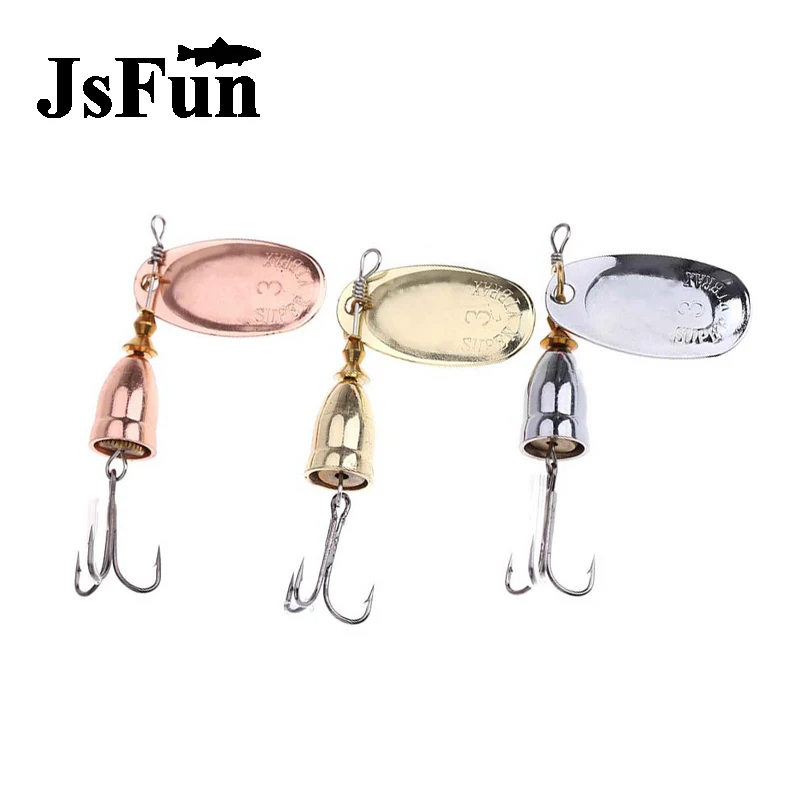 

1pc Spoon Lure Spinnerbait Metal Fishing Lures 5g/8g/16g 3 colors Pesca Artificial Fishing Tackle Spinnerbait FU436