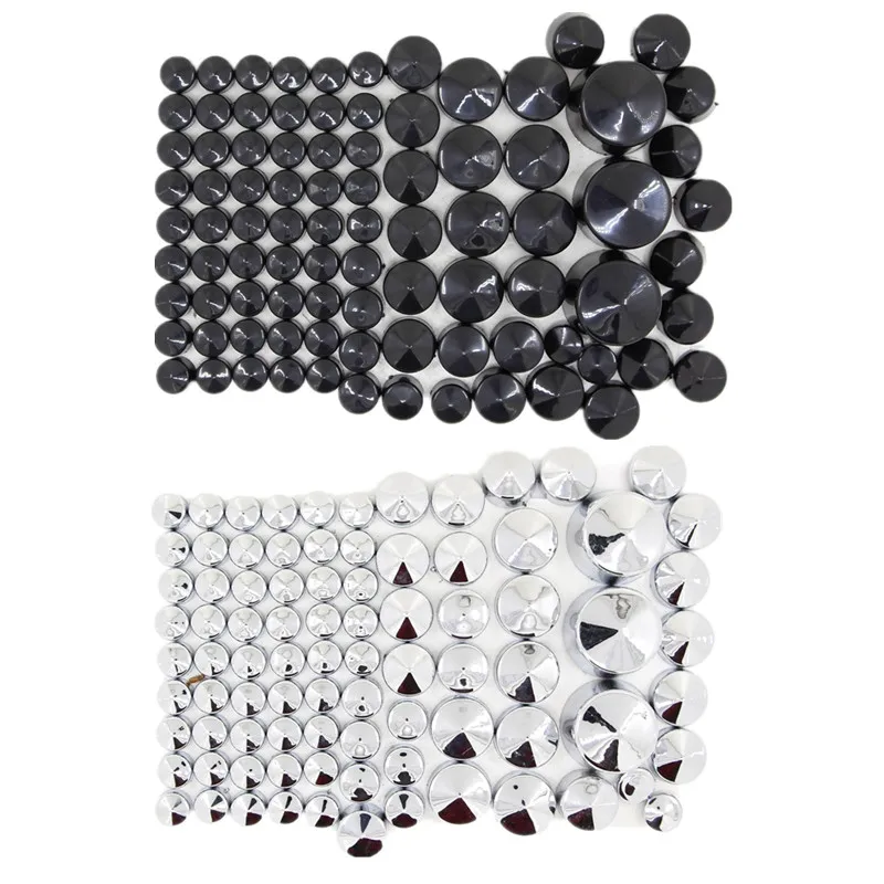 

New Black Bolt Topper Cover Caps For Harley Davidson Twin Cam Softail 2000-2006