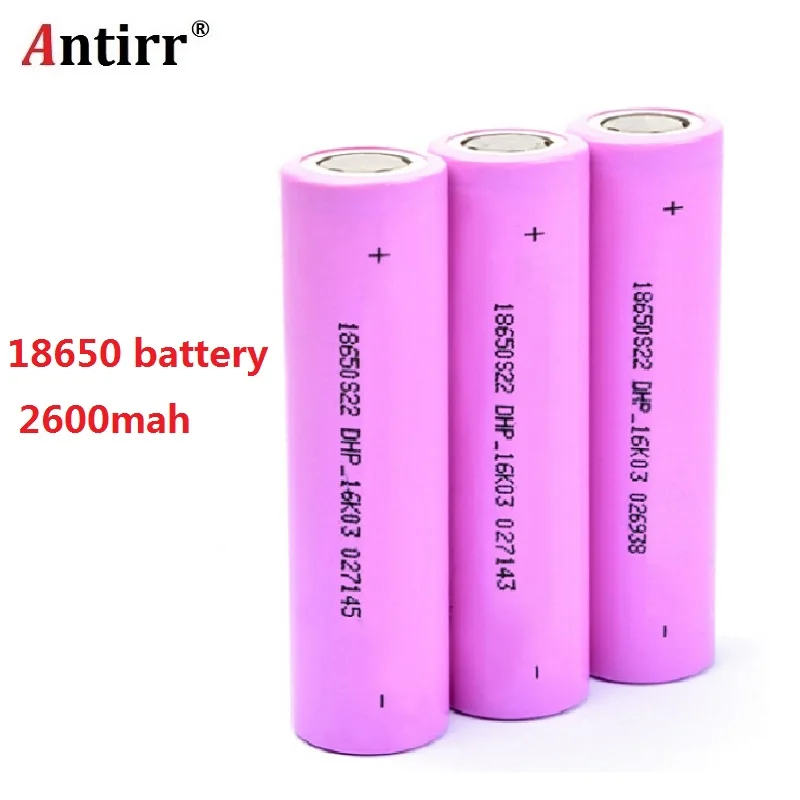 

18650 2600mah electronic cigarette Rechargeable batteries power high discharge 20A large current Vape mod power 1pc withcase
