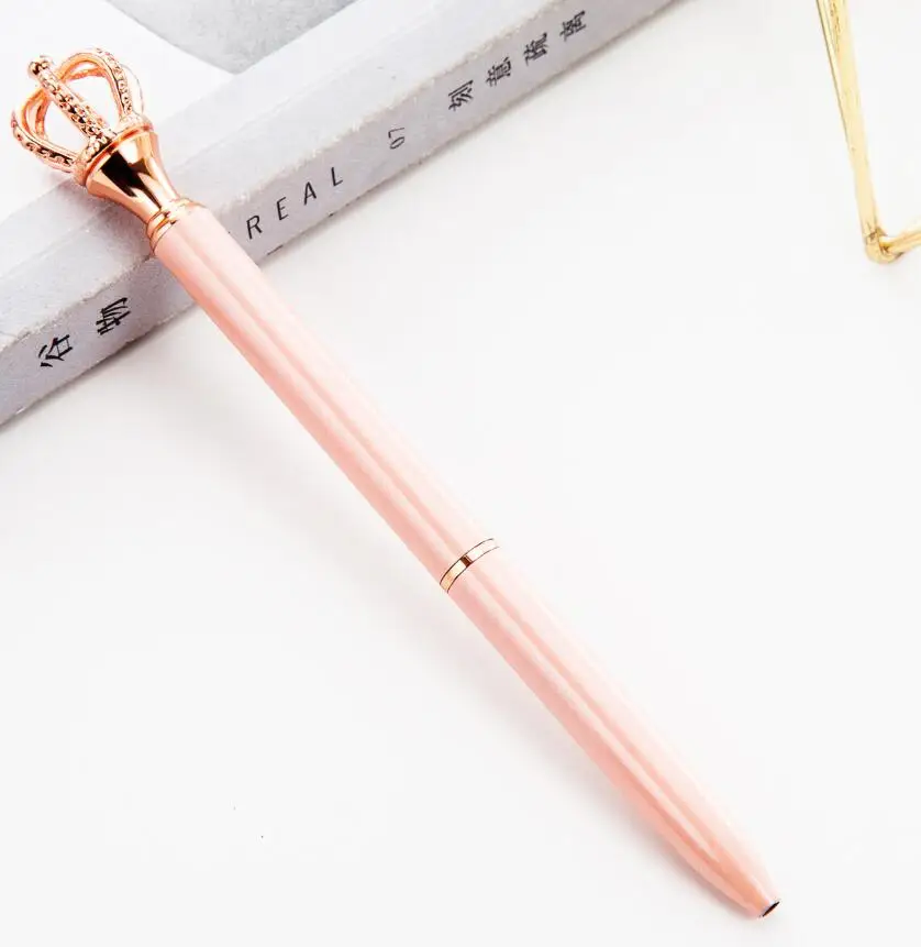 Корона хрустальные металлические шариковые ручки для письма милые ...