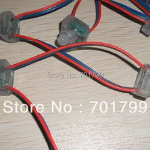 50 узлов DC12V вход TM1804 пиксельный узел, IP68 Номинальное