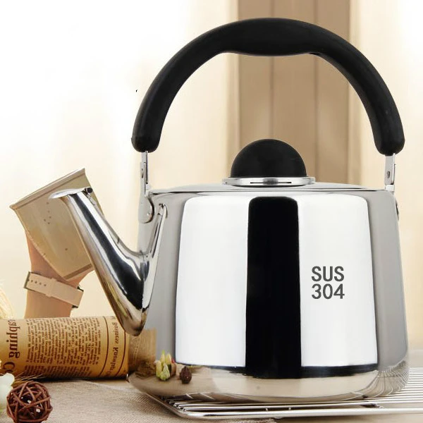 3.0L Thickened Whistle Kettle 304 Stainless Steel Boiling Water