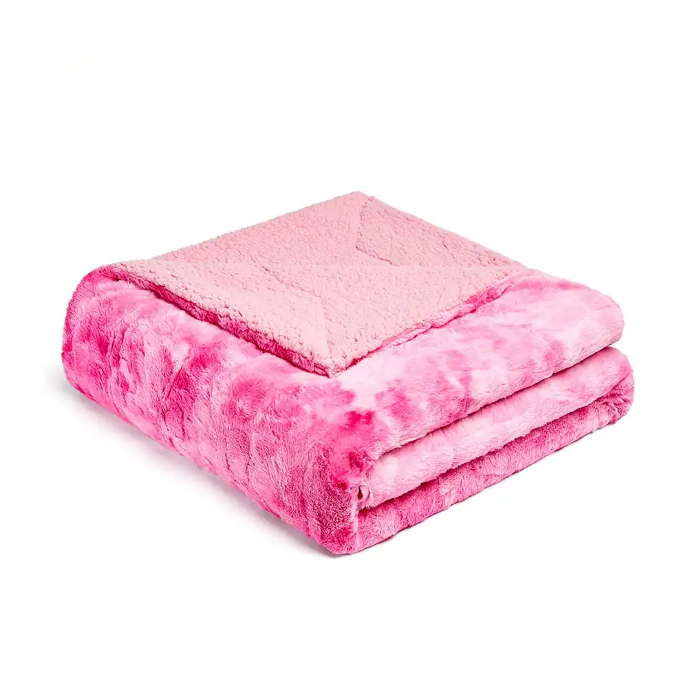Мягкое теплое Фланелевое постельное белье одеяла из искусственного меха норки бросок однотонный диван покрывало зимние одеяла - Цвет: style8