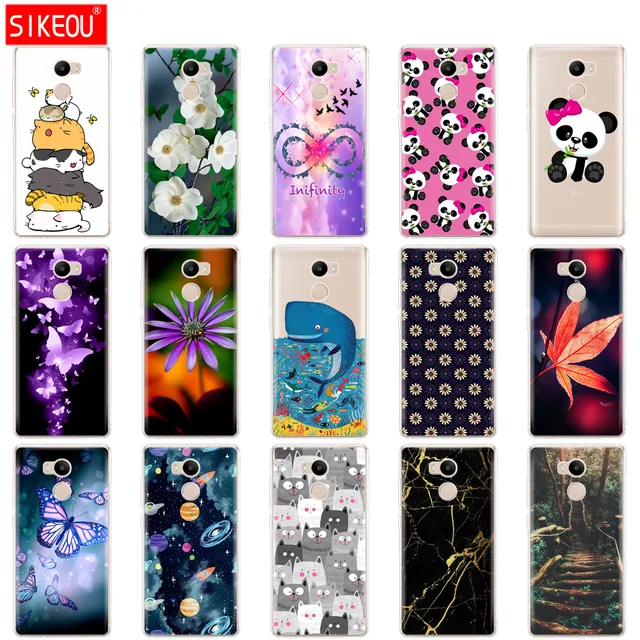 US $1.26 silicone Cases For Xiaomi Redmi 4 Case coqa mobile phone Cover For xiomi Redmi 4 pro funda Print Pa