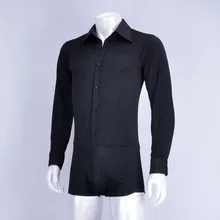 Латинское платье полиэстер платье ограничено латинский бахрома мировой моды Новое поступление взрослые мужские рубашки с длинными рукавами с нижним бельем