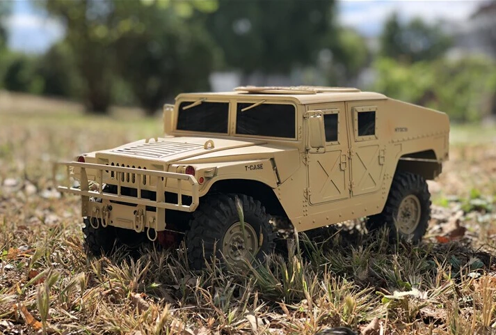 Новое высокое качество металлический Hummer 1/10 весы 313 мм Колесная база RC комплект кузова автомобиля Hummer оболочка для 1:10 осевой SCX10 D90