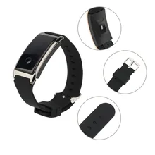 MD8 0,66 дюйм oled дисплей Водонепроницаемый IP68 силиконовый Смарт Браслет Силиконовый мониторинг сердечного ритма умный Браслет