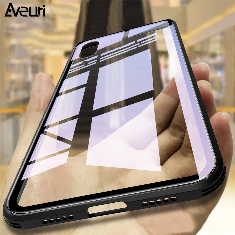 Чехол Aveuri из закаленного стекла для Huawei Mate 20 Pro P20 P30 Lite Роскошный чехол телефона