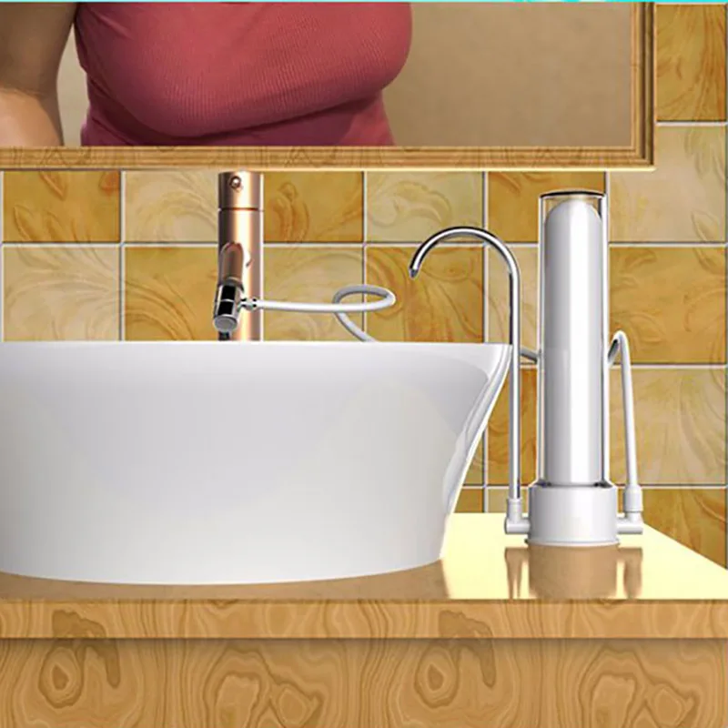 Фильтр для воды водопроводный кран очиститель здоровый керамический картридж кухонный Настольный водопроводный кран фильтр