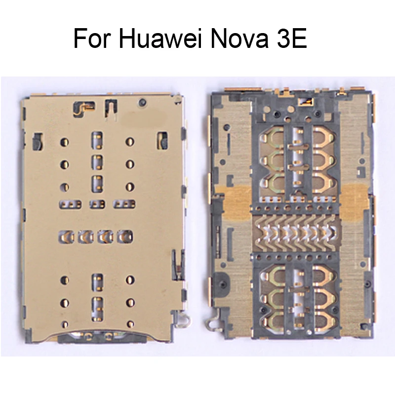 Оригинальный новый держатель для гнезда SIM-карты Huawei Nova 3E слот Nova3E
