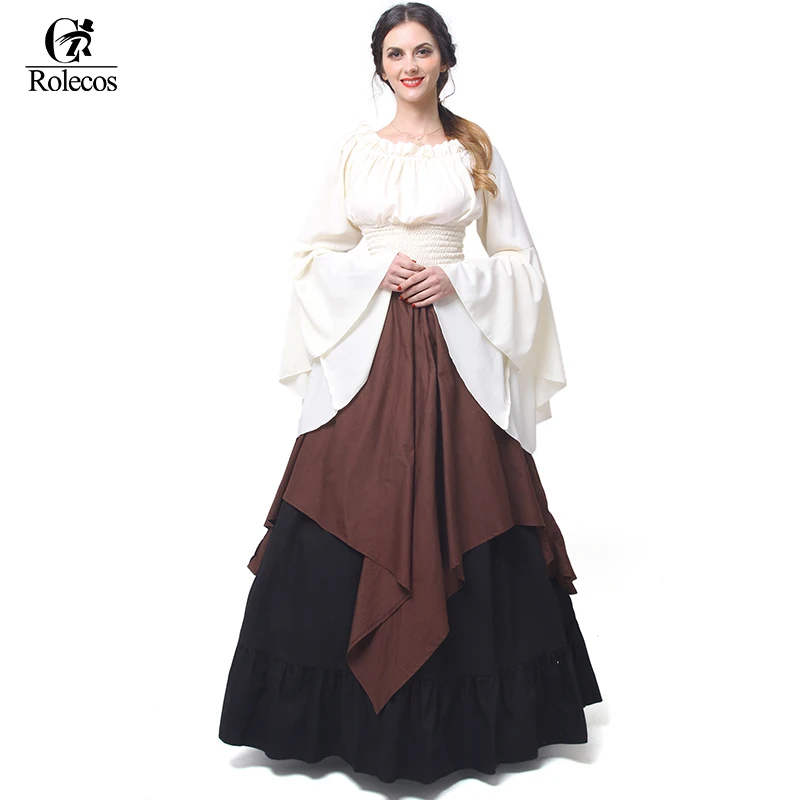 Женские готические шифоновые платья Rolecos в стиле &quotЛолита&quot|masquerade costumes|medieval