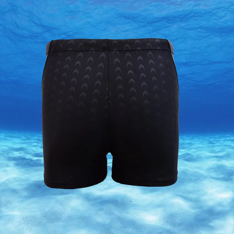 Men's Shark Skin Like Swim Shorts Racing Swimsuit Man Square Leg Swimming Trunks Swimming Briefs Swimwear Men Boxer Shorts 4XL