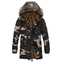 2018 Winter Camouflage Loose Coat Thicken In Warm Military Cotton-padded Clothes Waterproof Snow Jackets Brand Casual Parkas 2xl