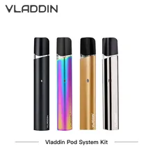 E Cigarettes VLADDIN RE Full Kit Hot Pod Systme Vaporizer 350mah Support 12w Power 1.5ml Pod Cartridge VS JUSTFOG MINIFIT C601 E Cigarettes VLADDIN RE Full Kit Hot Pod Systme Vaporizer 350mah Support 12w Power 1.5ml Pod Cartridge VS JUSTFOG MINIFIT C601