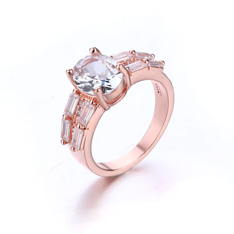 oval crystal wedding rings bands jewelry (2)