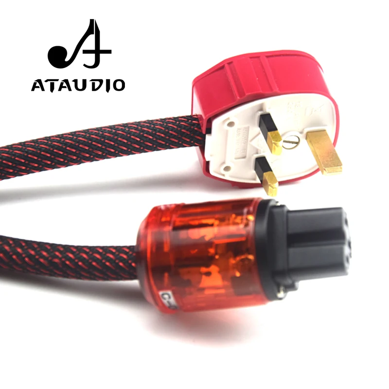 ATAUDIO PL 500 кабель питания Hi Fi с английской вилкой высокопроизводительный