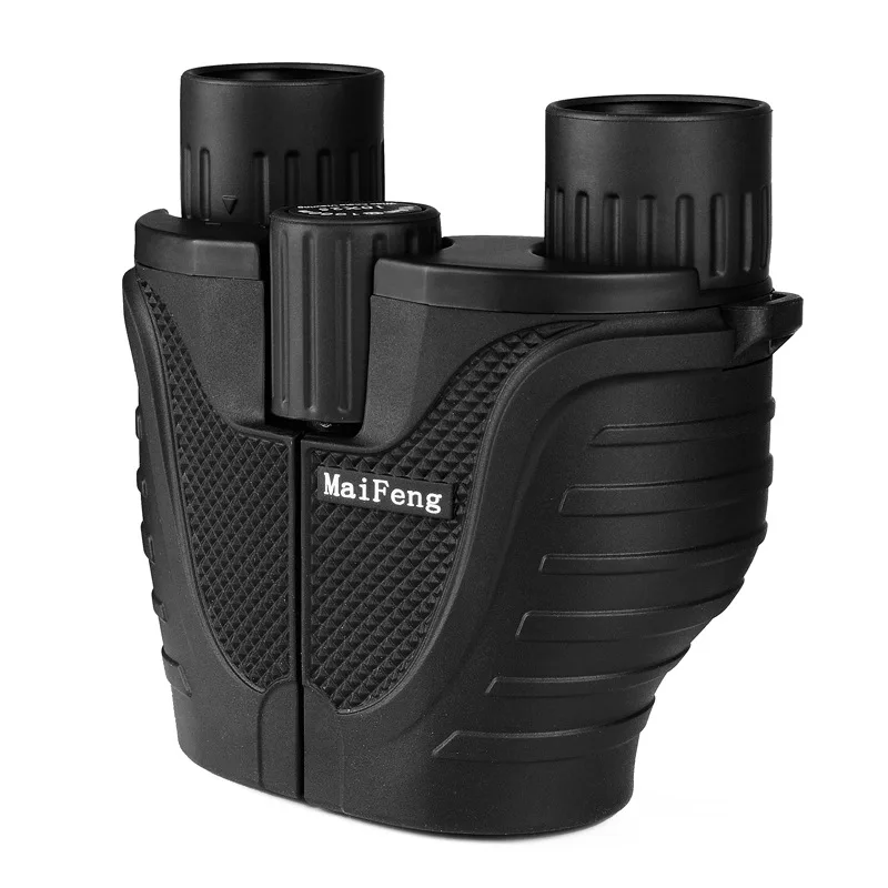 10X25 مناظير تلسكوب HD واسعة زاوية عرض الزجاج البصري بريزم كامل الأخضر المغلفة عدسة التخييم تلسكوب مراقبة الطيور