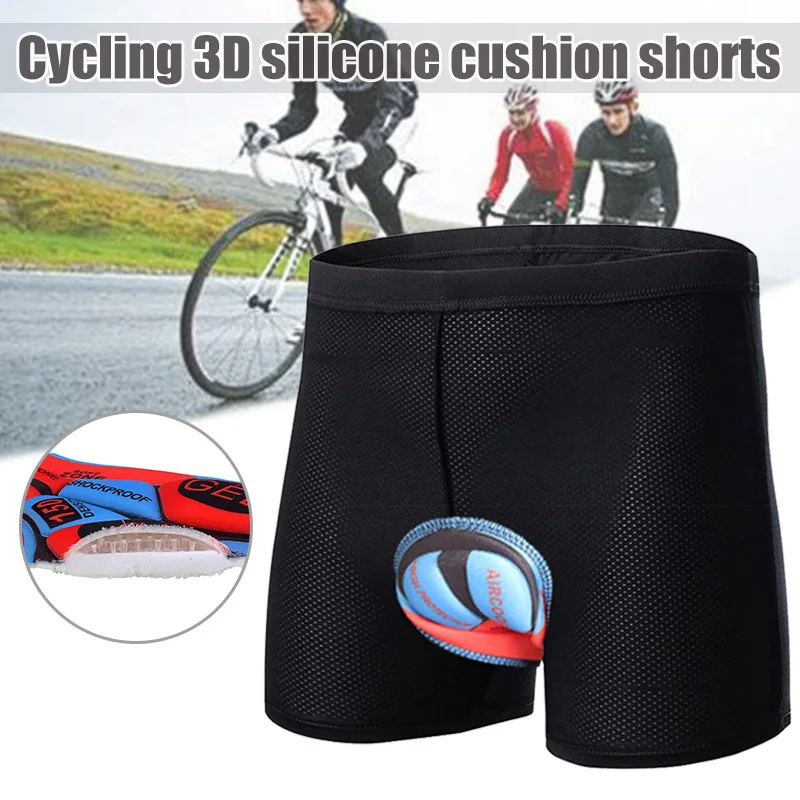 Мужские 3D мягкий велосипед MTB нижнее белье для велоспорта, шорты ударопрочный велосипедный поддон C55K распродажа