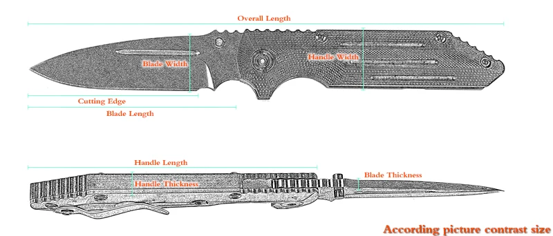 DICORIA рок-н-складной нож для ежедневного использования, Титан ручка S35VN стальное лезвие, флиппер тактический пояс для охоты ножи выживания для кемпинга EDC инструменты