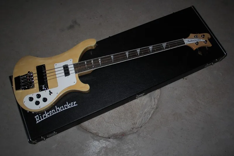 wholesale 4003 Rick bass guitar, 4 string Burlywood bass guitar with