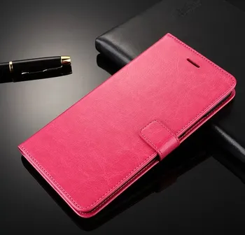 

100pcs/lot& Free Shipping High Quality Crazy Horse Lines Leather Case Stand Wallet Cover With Card Slots For Xiaomi Max Mi Max