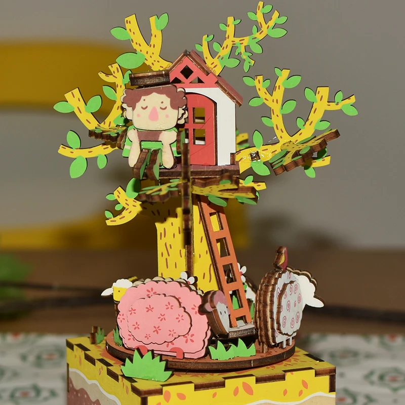 Free-Shipping-3D-Puzzle-DIY-Romantic-Musical-Wedding-Souvenirs-boys-birthday-gifts-Christmas-Wooden-Music-Box (3)