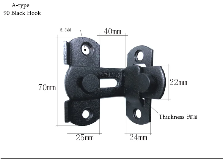 90 Дверной Замок Двери Защелки Крючки раздвижные безопасности сверхмощный крюк для блокировки барны раздвижные двери Однодверные двойные двери ворота