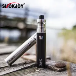 Smokjoy Оригинал Club 50 RTA электронная сигарета комплект батарей испаритель ЖК-дисплей Дисплей VAPE механический мод e-сигареты DIY Вдыхание пара