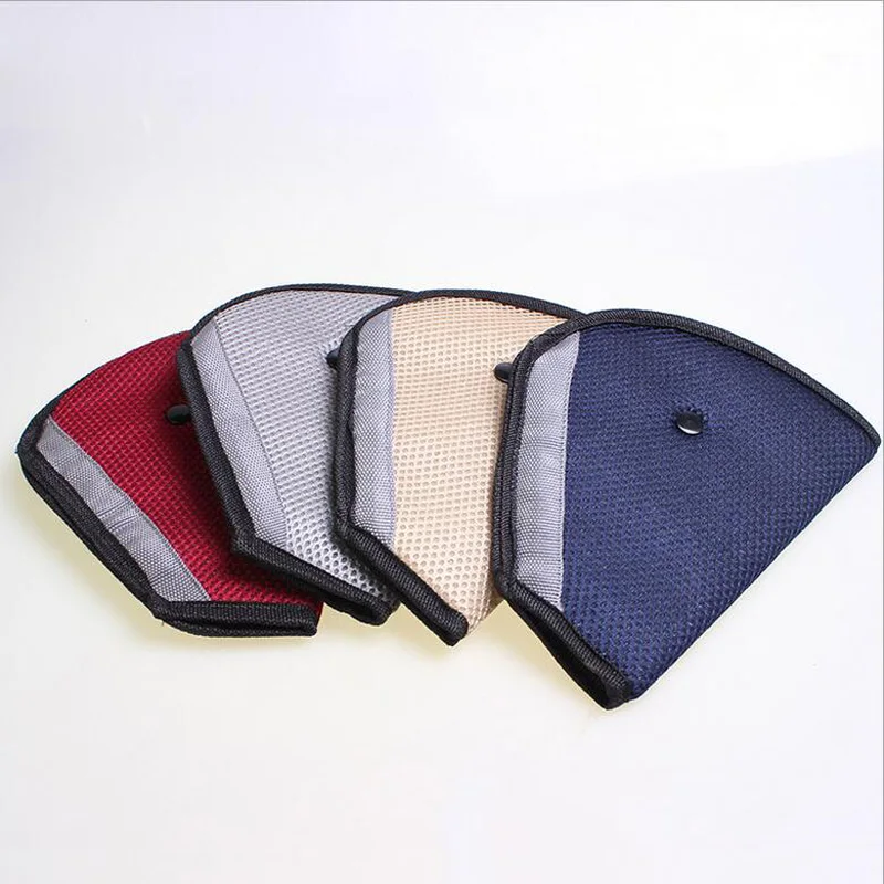 Triangle Child Car Safety Belt Adjust Adjuster Seat Belt Cover Shoulder Harness Strap Baby Kids