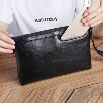 

120918 new hot men hand bag male envelope bag man day clutches bag