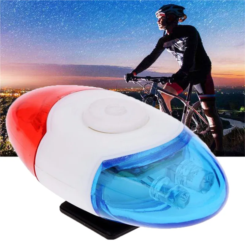 

Practical Night Cycling Safety Warning Lamp Cycle Bike LED Light Mountain Bicycle Rear Light Red Blue Double Taillights