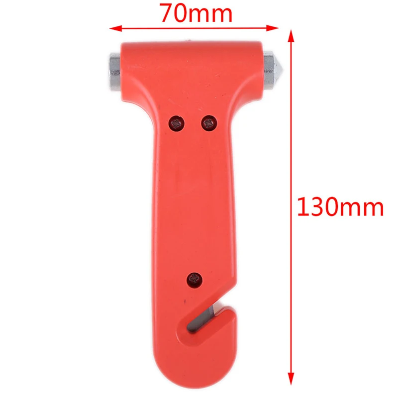 Mini Car Safety Hammer Life-saving Escape Hammer Window Emperorship Keychain Car Window Broken Emergency Glass Breaker