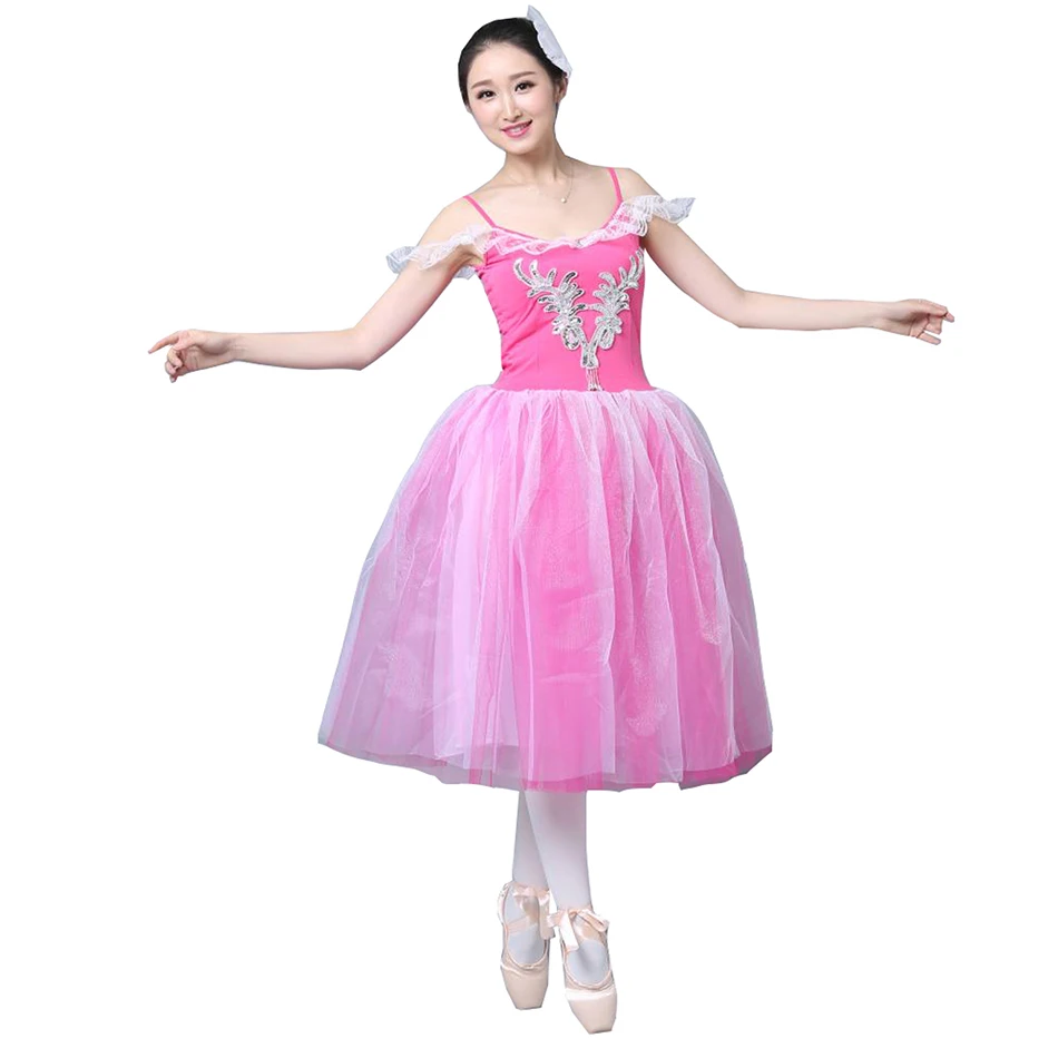 Балетная юбка для взрослых, новая модель, профессиональная балетная танцевальная одежда, Camisole, трикотажная юбка, пышная и асимметричная юбка, маленький лебедь - Цвет: Синий