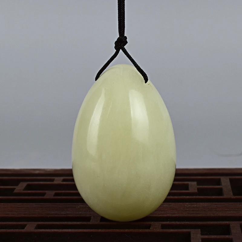 

Recovery after Birth drilled Natural Xiuyan jade Yoni Egg for Kegel Exercise Pelvic Floor Muscles Vaginal Exercise Ben Wa Ball