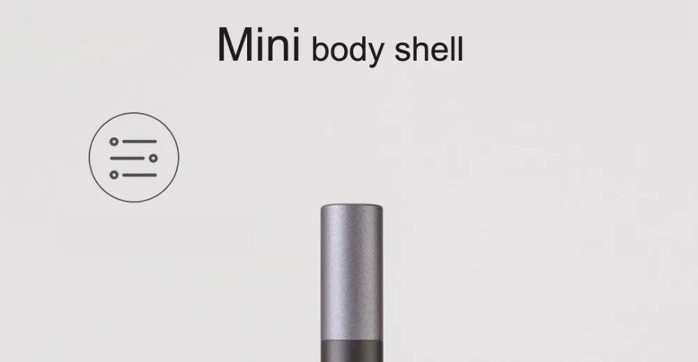 Xiaomi Мини триммер для волос в носу HN1 острое лезвие для мытья тела портативный минималистичный дизайн безопасная отделка волос в носу для семейного ежедневного использования