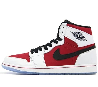 black and red retro 1s