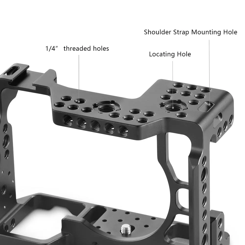 Клетка для камеры SmallRig A7M2 для sony A7MII/A7II/a7RII/a7SII из алюминиевого сплава DSLR для крепления штатива Monitor-1982