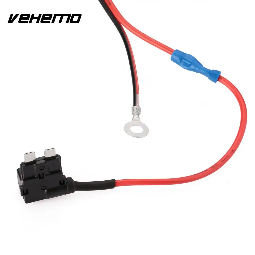 

1M 1.5mm DC12V Car Cigarette Lighter Female Socket Cable ATC Fuse Holder