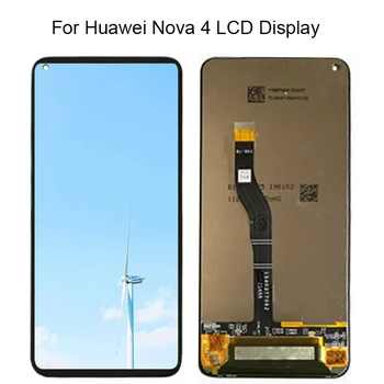 

6.4"LCD For Huawei Nova 4 LCD V20 Display Screen Touch Panel Digitizer Assembly New VCE-AL00 Huawei Honor View 20 LCD Display